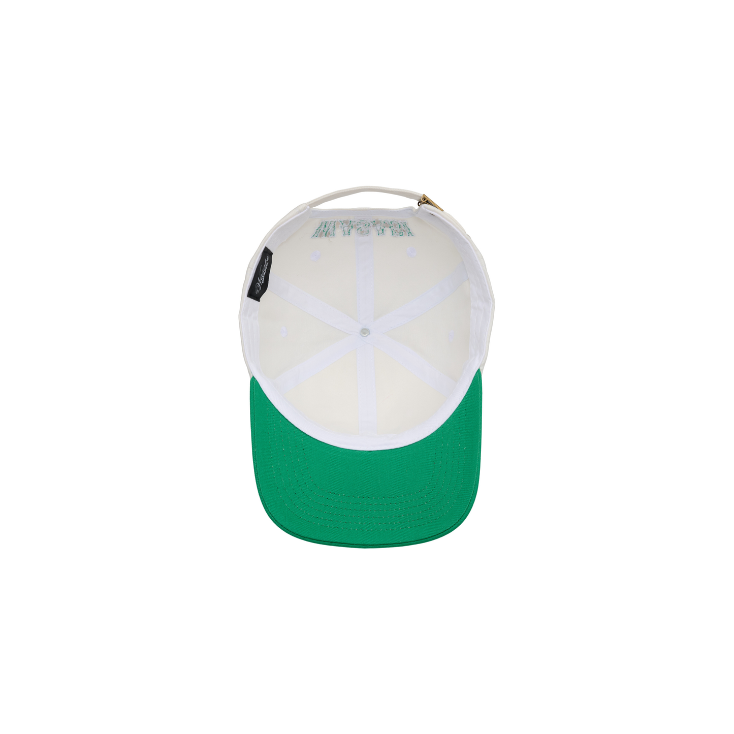 Green and White Cap