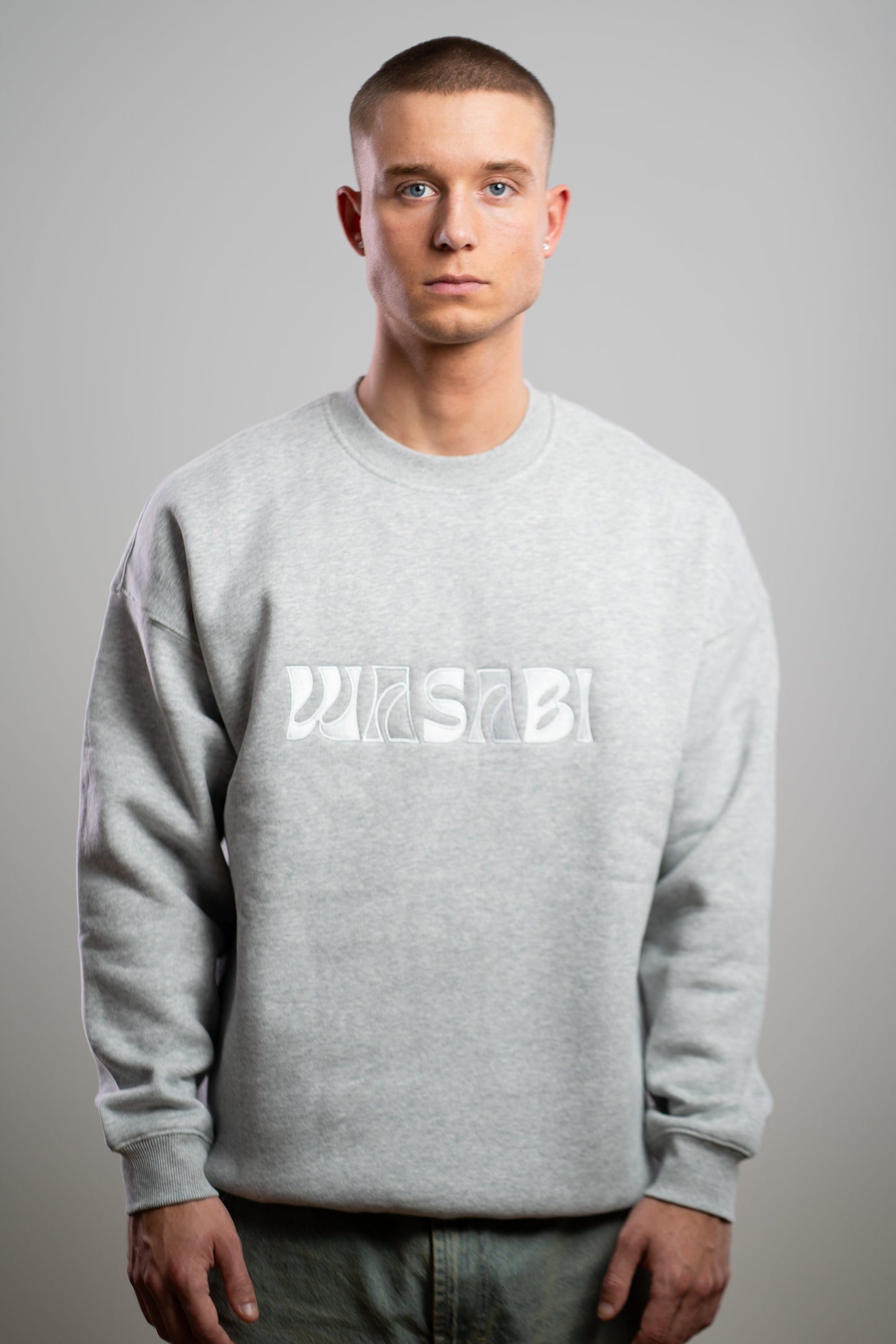 WAVES Ash Grey Sweatshirt