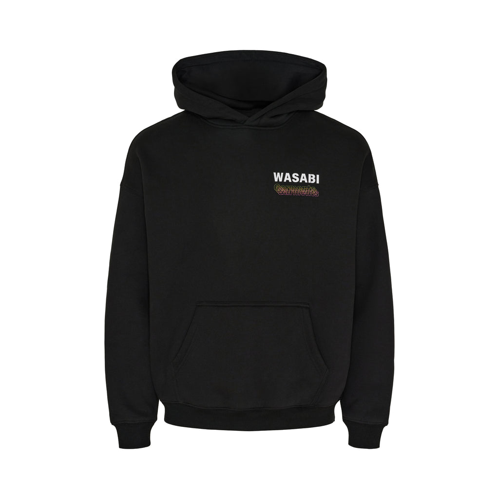 WAVES Black Hoodie