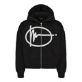 Black Full Zip Hoodie