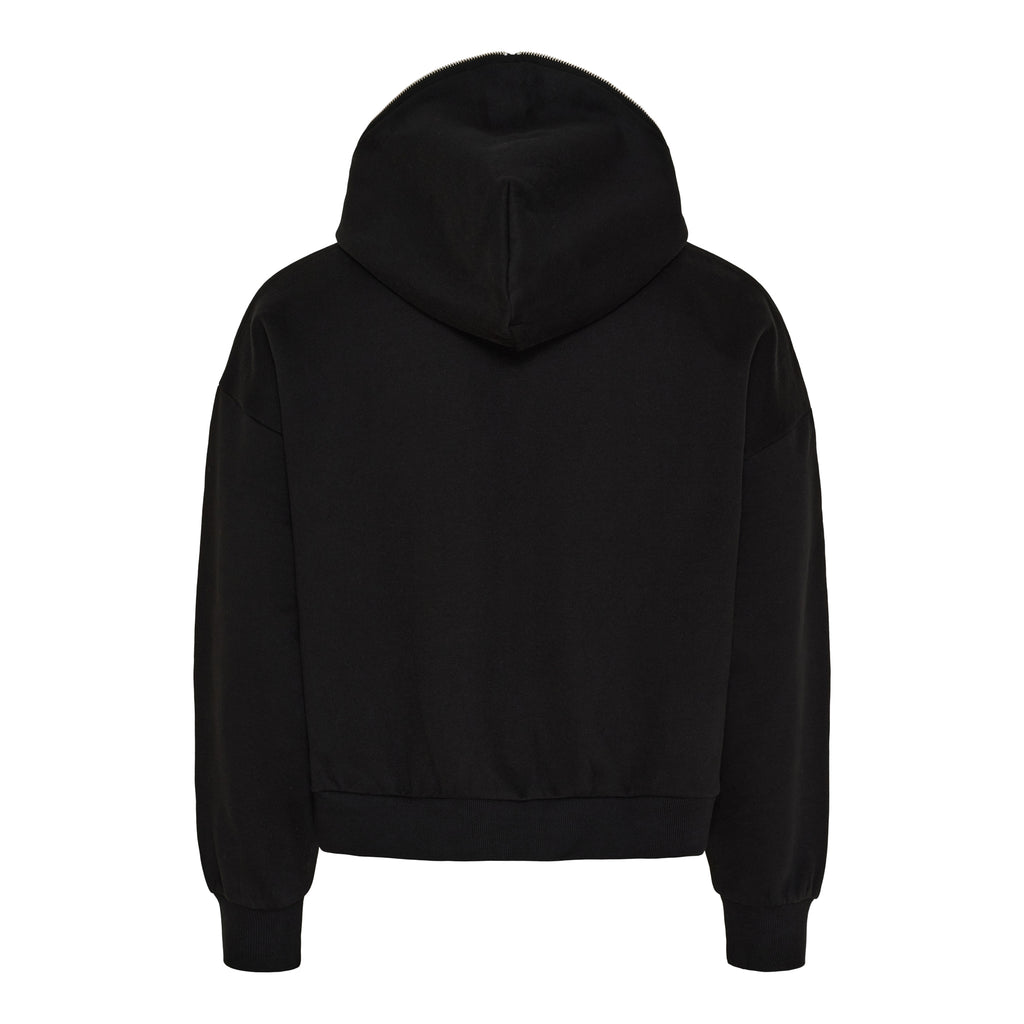 Black Full Zip Hoodie