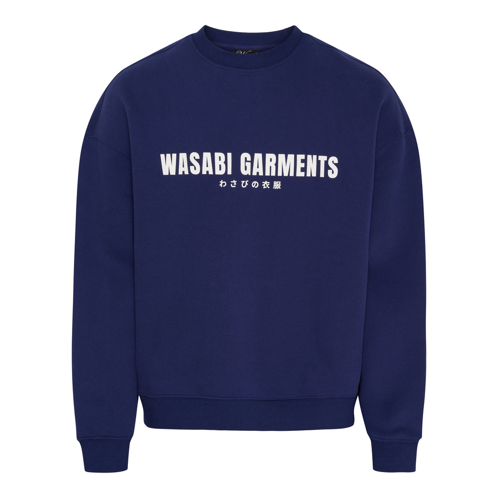 Navy Graphic Sweatshirt