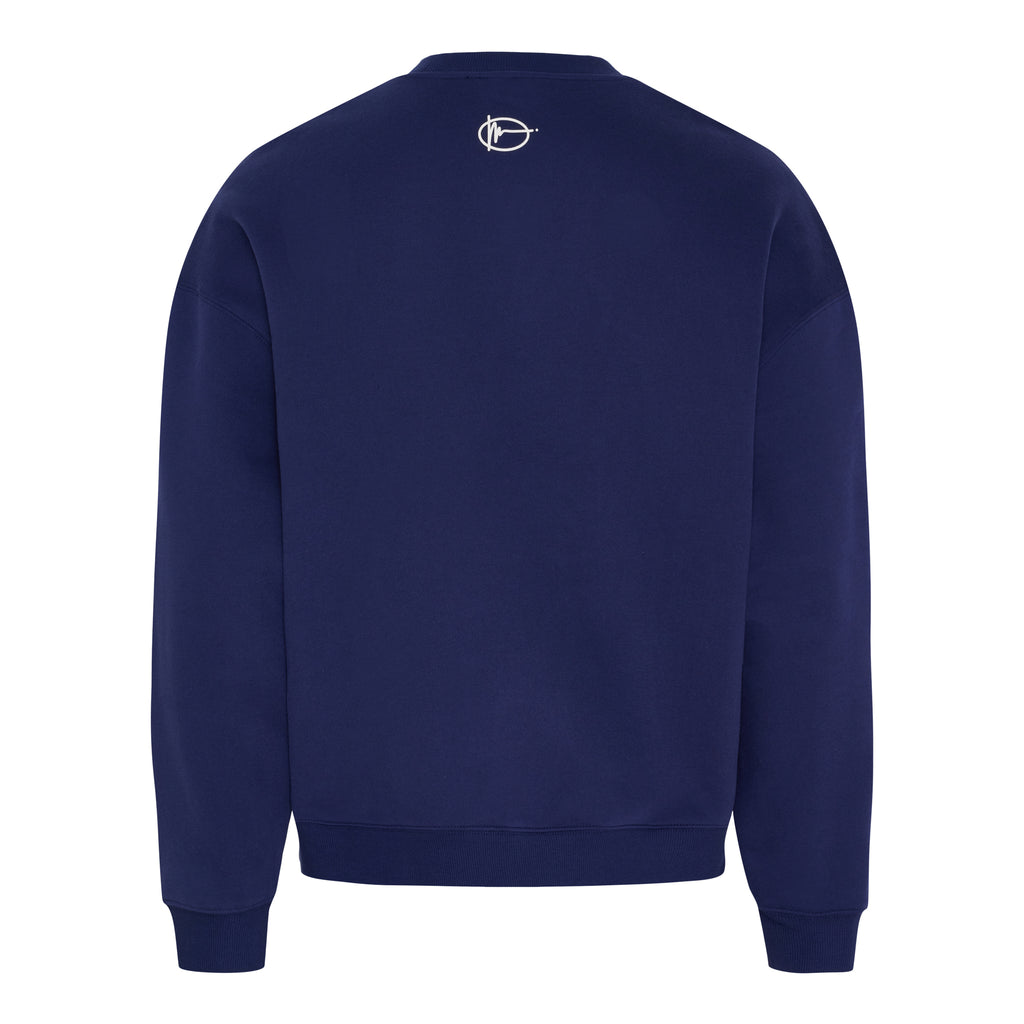 Navy Graphic Sweatshirt